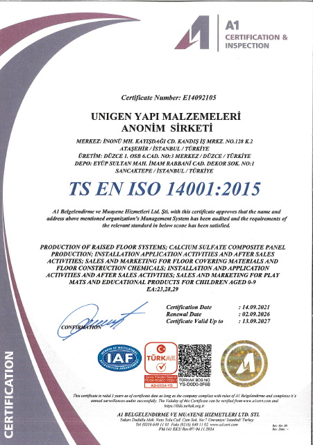 Quality Certificate 3